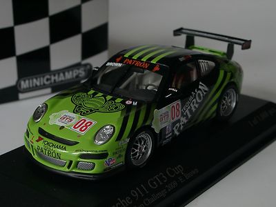 Porsche 911 GT3 Cup 08 PATRON IMSA GT3 Challenge 2009 1:43