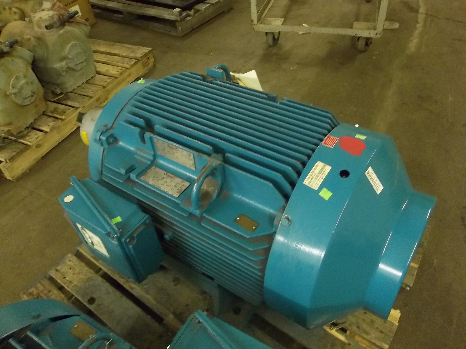 60-hp-1200-rpm-w-df250mn-frame-460-volt-ac-motor-404t-405t-ebay