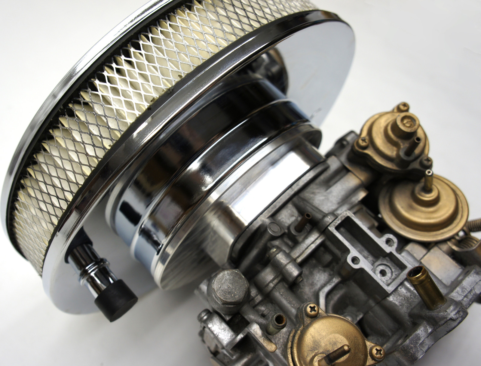 ADAPTER & EDELBROCK AIR CLEANER FILTER KIT FOR TOYOTA 22R 22 R