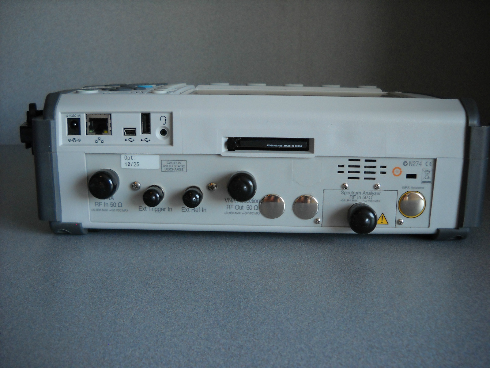 ANRITSU MS2034A VNA MASTER / SPECTRUM ANALYZER VNA 2MHz4GHz SA 9kHz