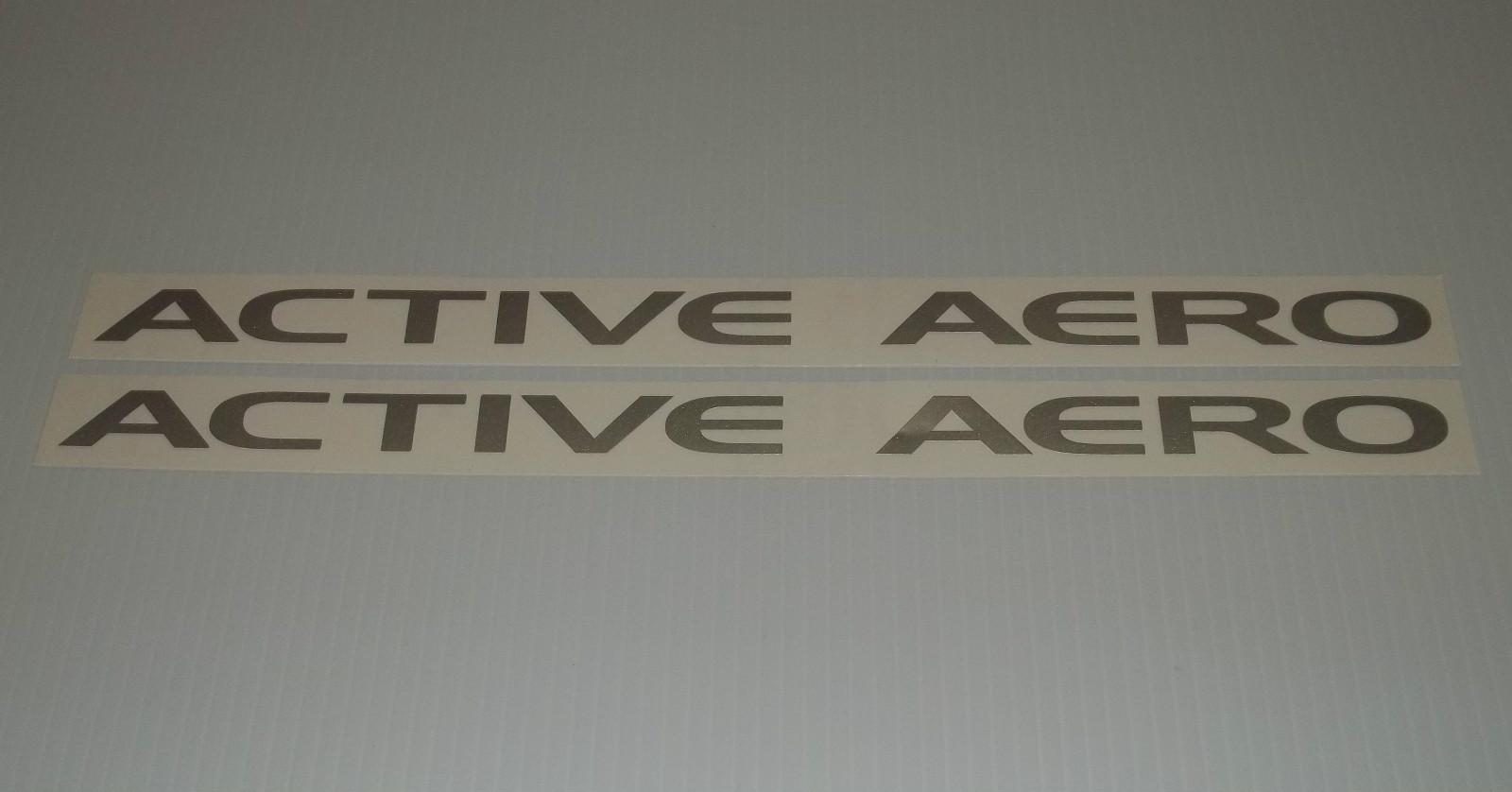 New Mitsubishi ACTIVE AERO Logo Decal Pair 3000GT GTO VR4 AWD TT Chin