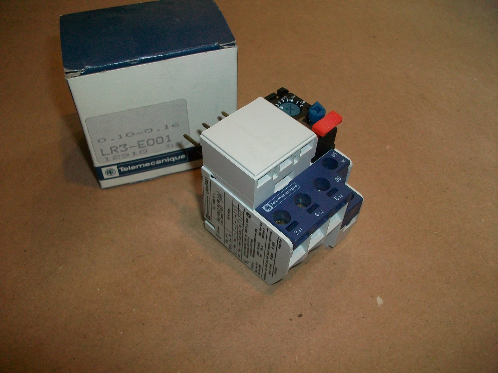 Telemecanique Thermal Overload Relay LR3-E001 0.10 - 0.16 amps | eBay