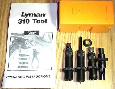 Lyman 310 Tool Die Chart