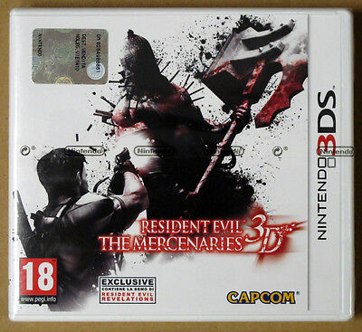 Resident Evil The Mercenaries 3D Nintendo 3DS Edizione italiana nuovo sigillato