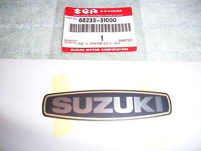 NOS SUZUKI EMBLEM GT GT750 750 TS100 TS185 TS 100 185 ENGINE SIDE CASE COVER