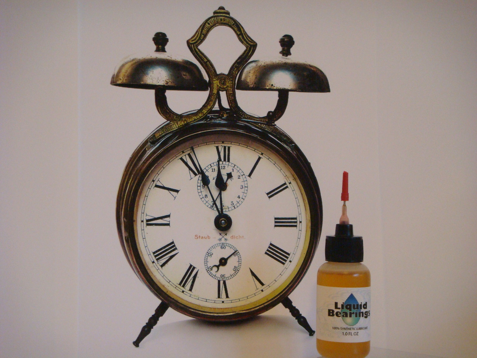 Liquid Bearings, BEST 100synthetic clock oil for Mantel clocks, READ