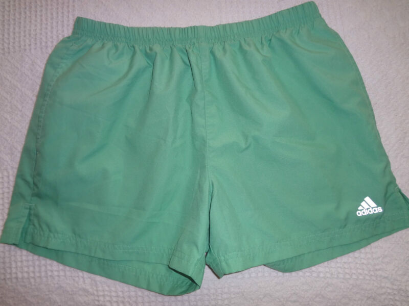 Adidas Kids Youth Athletic Shorts Size XL X-Large UK 30" W POCKETS Green NICE 