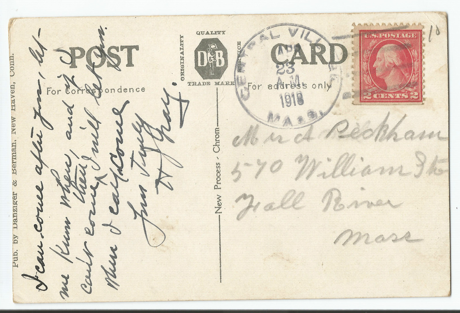 Fall River MA Registry of Deeds Court House Postcard eBay