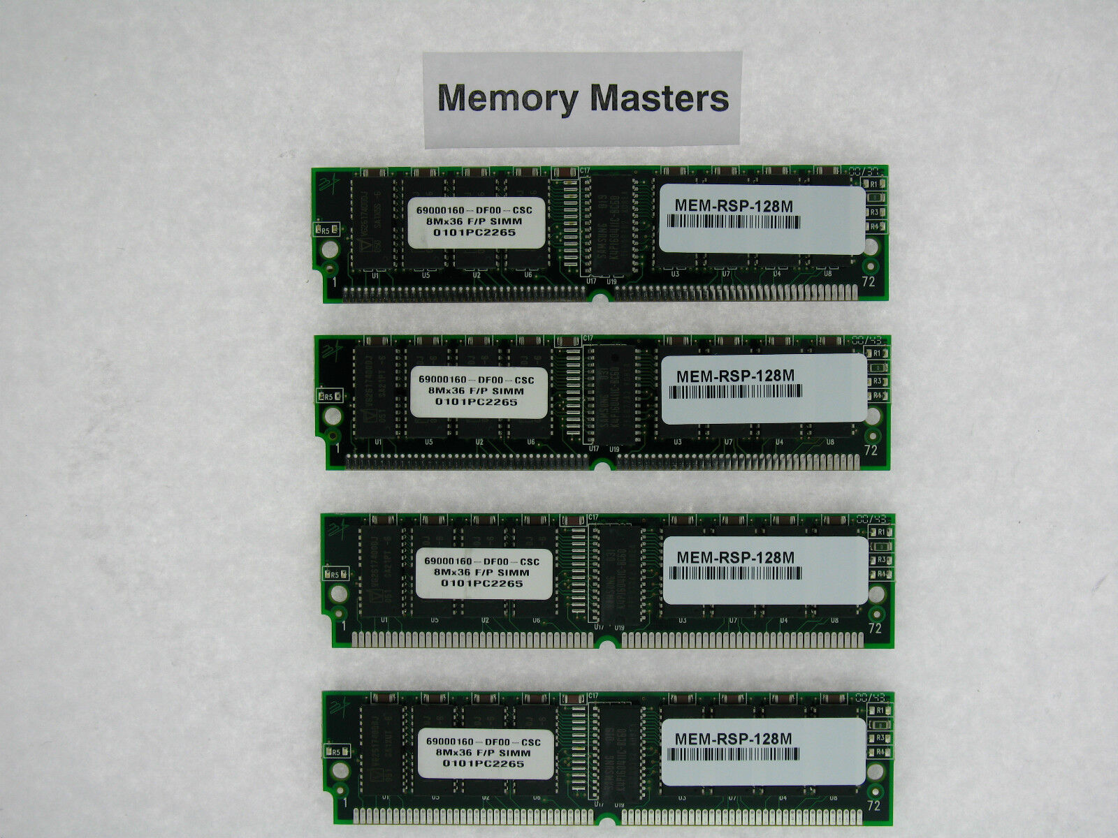 Mem-Rsp-128m 128mb tested (4x32mb) SIMM for Cisco Rsp1, Rsp2
