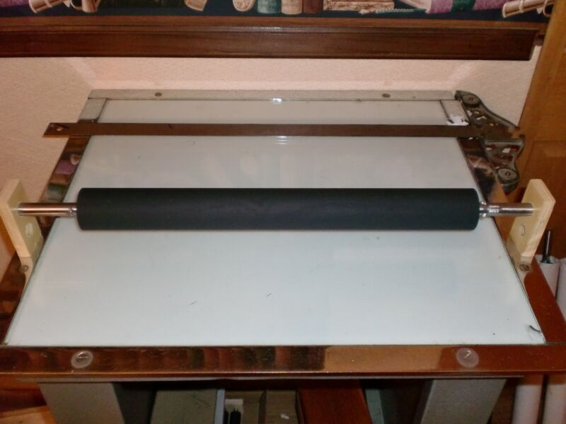 1 ROLLER 10x15 C+P Rubber Chandler Price letterpress printing press platen
