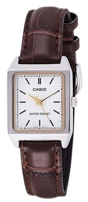 Casio Standard Analog White Dial Dress Quartz Ladies Women's Watch LTP-V007L-7E2