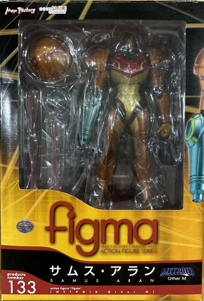 Metroid Other M Samus Aran Figma #133 Good Smile Company Max