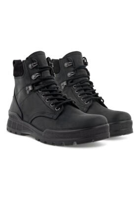 NEW Ecco Track 25 Plain Toe Waterproof Cold Weather Boot- Black- 44/10-10.5 (N44