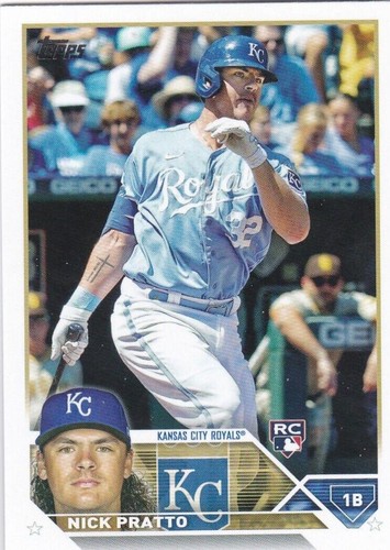 2023 Topps Complete Set - Nick Pratto #182