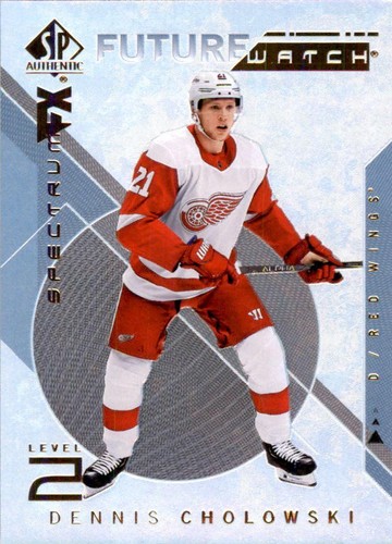 2018-19 SP Authentic - Dennis Cholowski #S-81