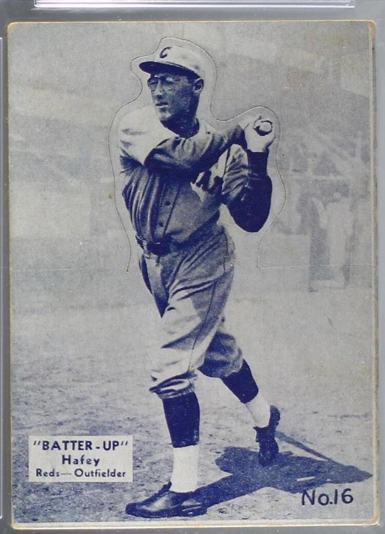 1934-36 National Chicle Batter-Up - Chick Hafey #16