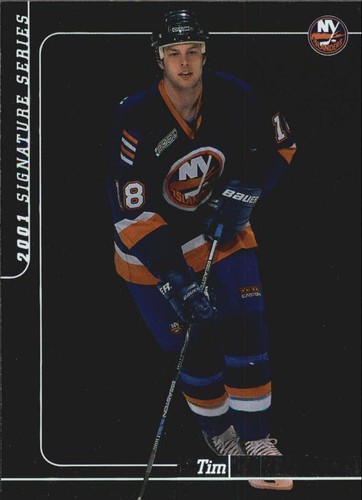 2000-01 In the Game Be A Player Signature Series - Tim Connolly #142