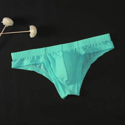 Mens Sexy Lingerie G-String Boxer Briefs Breathable Tangas Thong Underwear