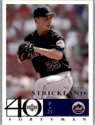 2003 Upper Deck 40 Man - Scott Strickland #633