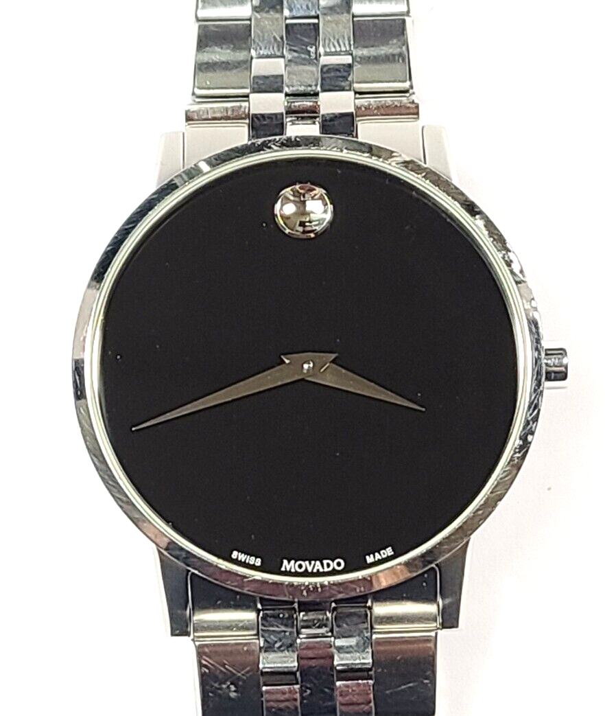 Movado Museum Classic 40mm Men's Watch 07.1.14.1493 | eBay