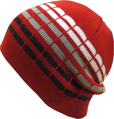 KB ETHOS Too Much Sauce Black Cuffed Knit Winter Hat Watch