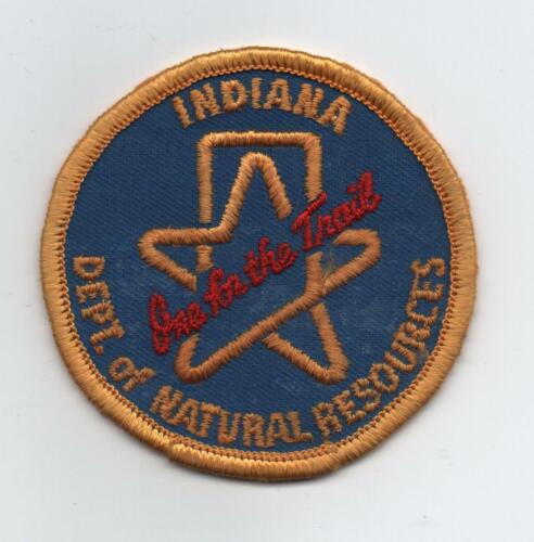 Indiana  Dept. of Natural Resources, "One for the Trails" Slogan Patch