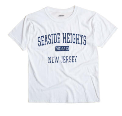 Seaside Heights New Jersey NJ T-Shirt EST | eBay