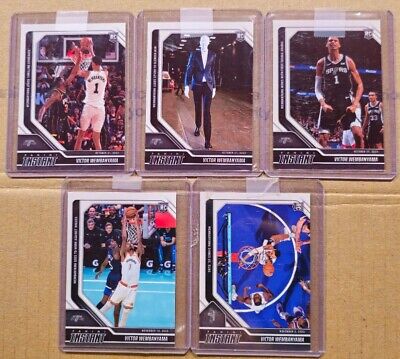 Victor Wembanyama Rookie 5 Panini Instant RC cards lot 2023 Spurs 