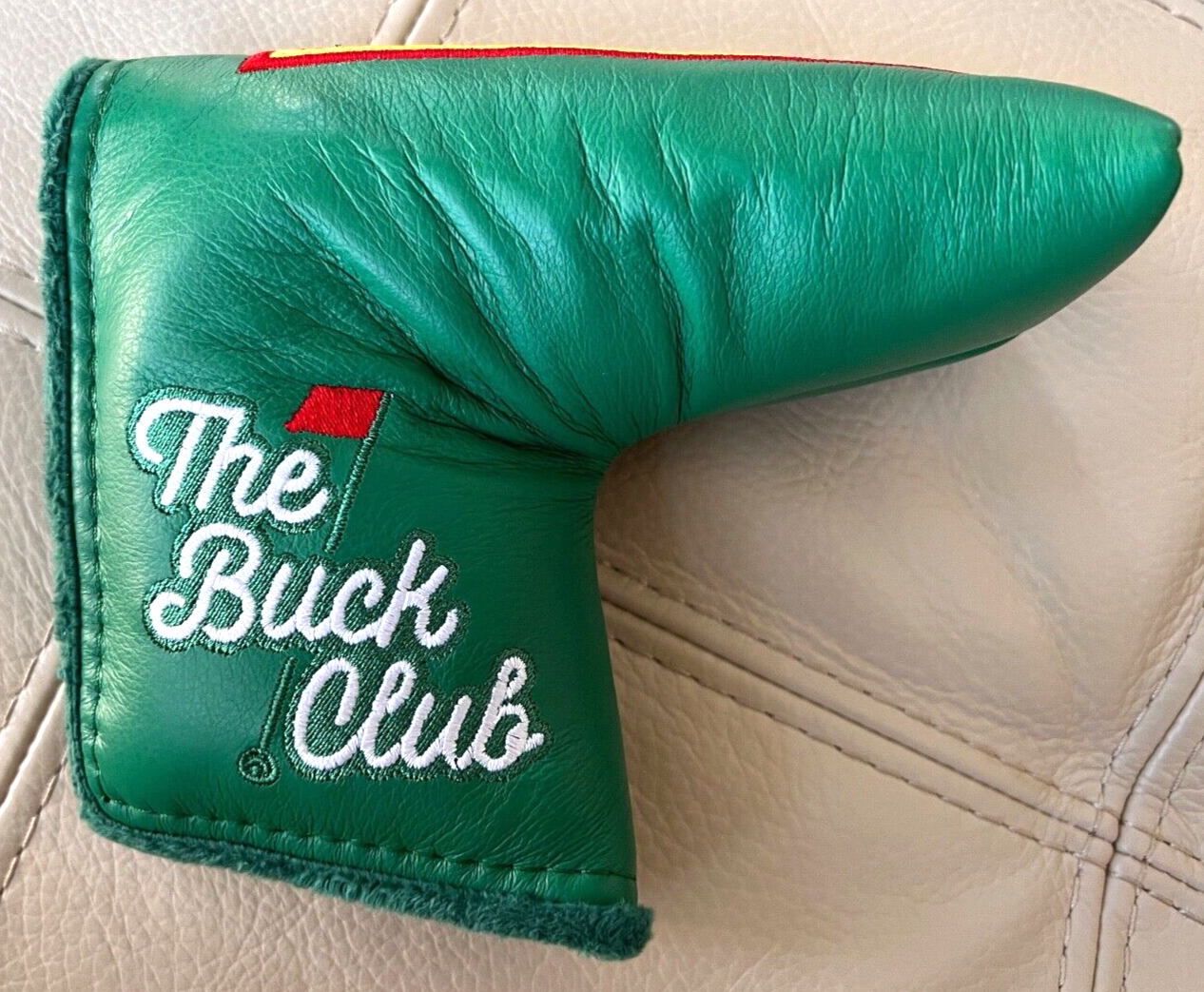 NEW The Buck Club Golf 2023 Masters Release Blade Cover SLOW PLAYERS LEAVE