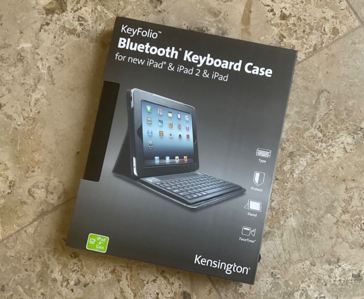 K39336US Kensington KeyFolio Removable Bluetooth Keyboard/Ca