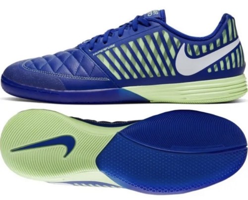 シューズ Nike Lunar Gato 2 25.5 Nike Lunar Gato II IN Indoor Soccer Shoe - Black/Volt