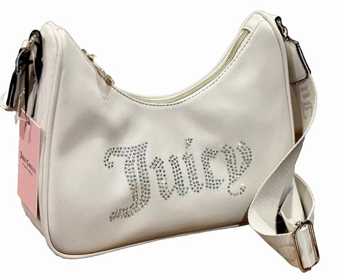 Juicy Couture Cream Crossbody Bag With Rhinestones | eBay