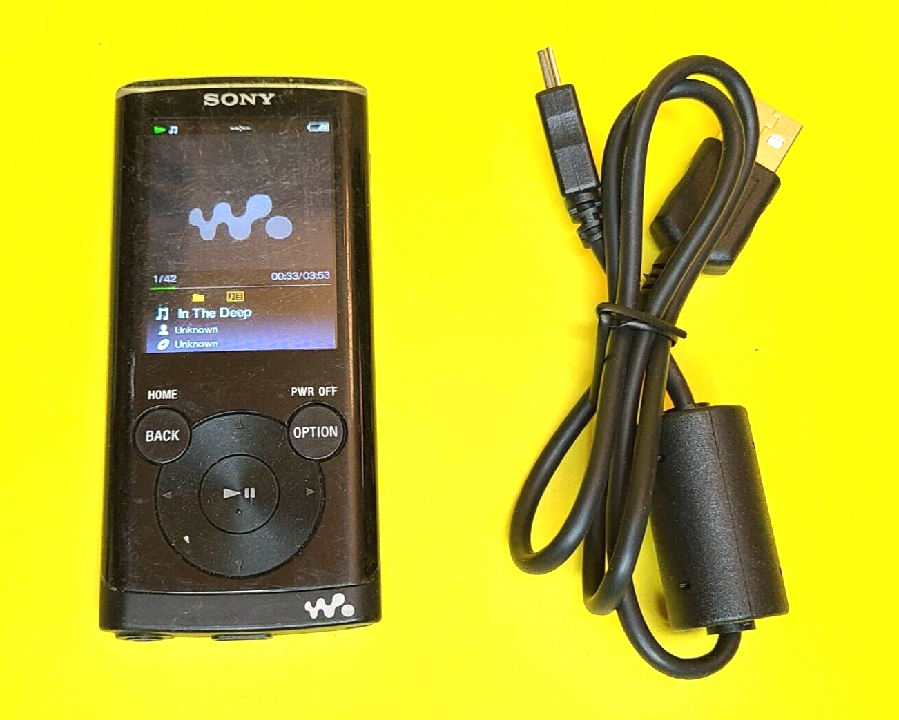 SONY WALKMAN NWZ-E353 4GB MEDIA VIDEO AUDIO MP3 MP4 MUSIC