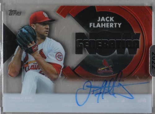 2022 Topps Clearly Authentic Autographs - Jack Flaherty #GNA-JF