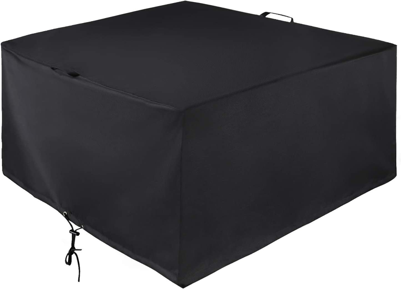 38 Inch, Heavy Duty Waterproof Fire Table Cover, Outdoor F