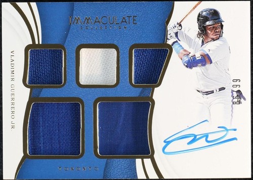 Vladimir Guerrero Jr 2019 Panini Flawless Rookie Patch Auto