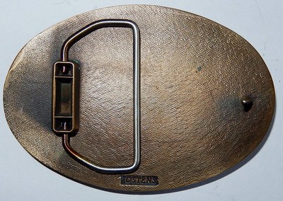 Shell-burn Conversion Project Safety Award Belt Buckle ( Hard To Find) (A)