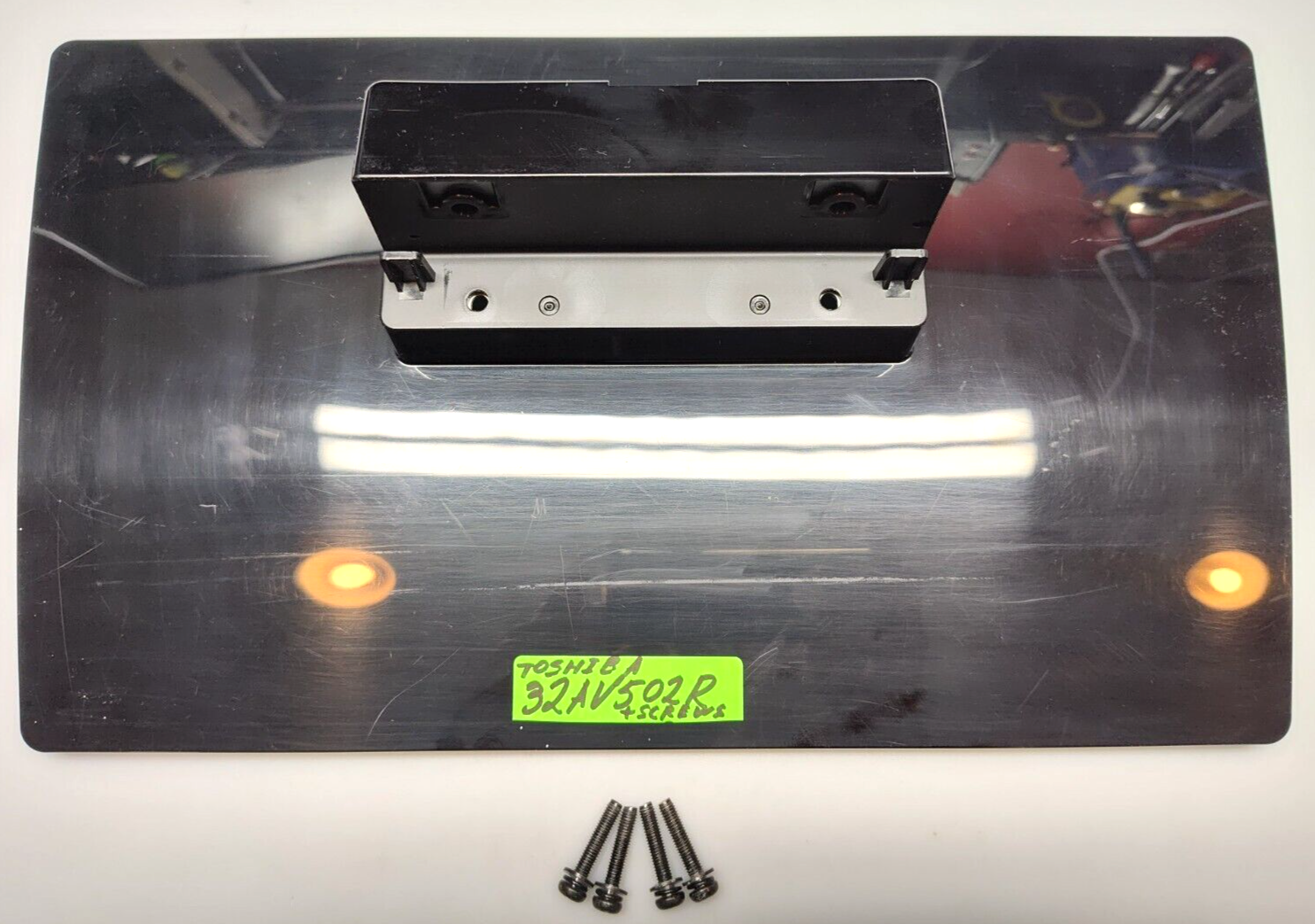 Base Leg Black Pedestal W/ Screws Original