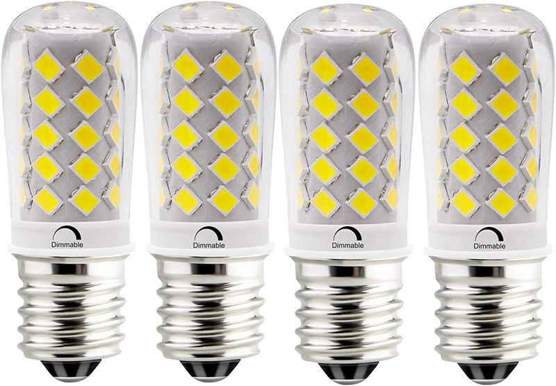 4W Dimmable E17 Led Bulb 6000K Daylight White 40Watt Microwave Range Hood over S