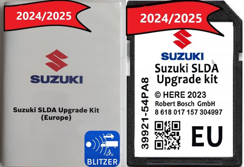 Suzuki Navigation Slda Sd Karte 2024 Europa Vitara Sx4 Ignis Baleno Box