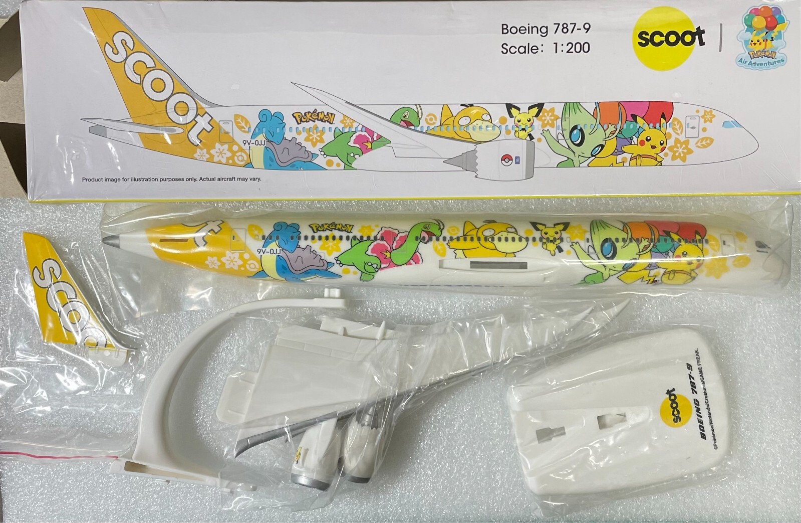 1/200 HERPA SCOOT Boeing 787-9 Pokemon | eBay 1/200 HERPA SCOOT Boeing 787-9 Pokemon | eBay