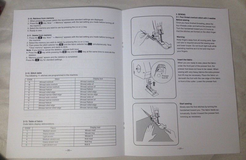 Huskylock 905 user manual