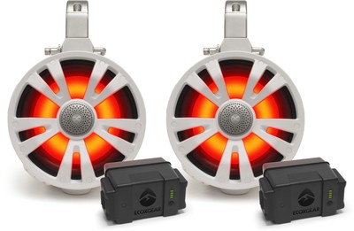 ECOXGEAR SEI-ETAMPBAT7708 ETB08 Amplified Tower Speakers
