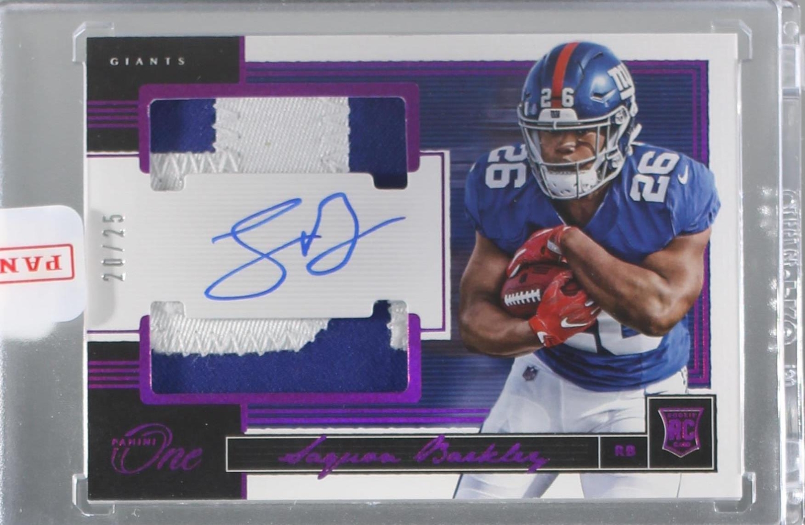 2018 Panini One Saquon Barkley #55