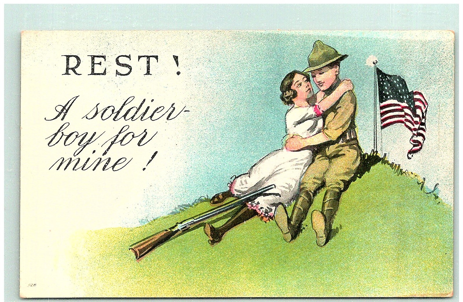 S03-5295, REST! 1910S POSTCARD | eBay