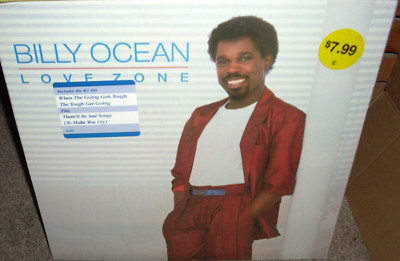 BILLY OCEAN love zone ( r&b ) hype sticker SEALED