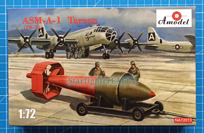1/72 ASM-A-1 (VB-13) Tarzon US guided bomb (Amodel NA72013) New, November 2020