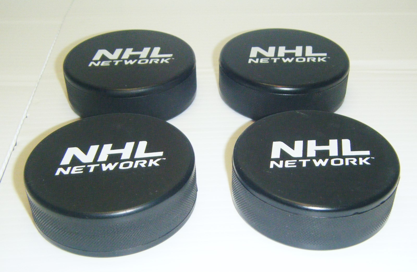 4 NHL TV Network 2011 Minnesota Wild Draft Soft Foam Hockey Pucks
