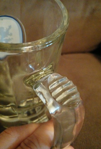 Lowenbrau Munich Heavy Glass Beer Mug Stein