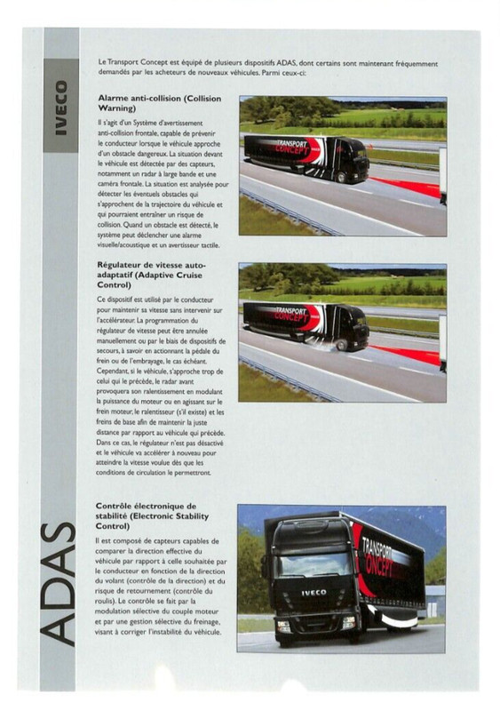 Iveco / Prospectus Documentation / Adas